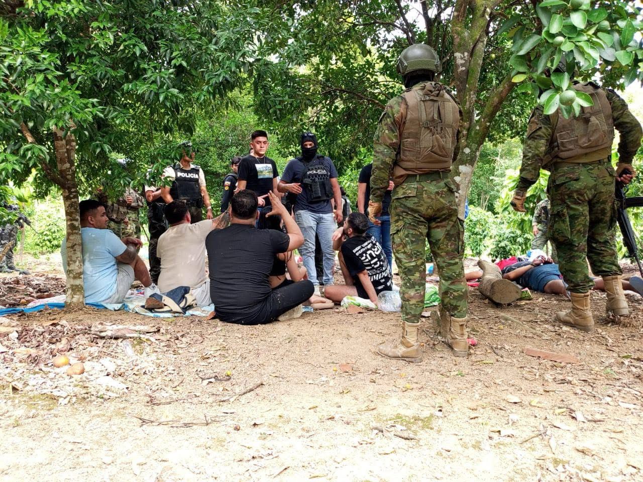 Los Choneros: abatido y detenidos por secuestro de ecuatorianos y albaneses