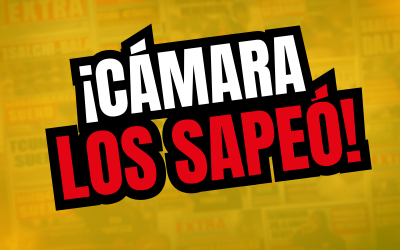 ¡CÁMARA LOS SAPEÓ!