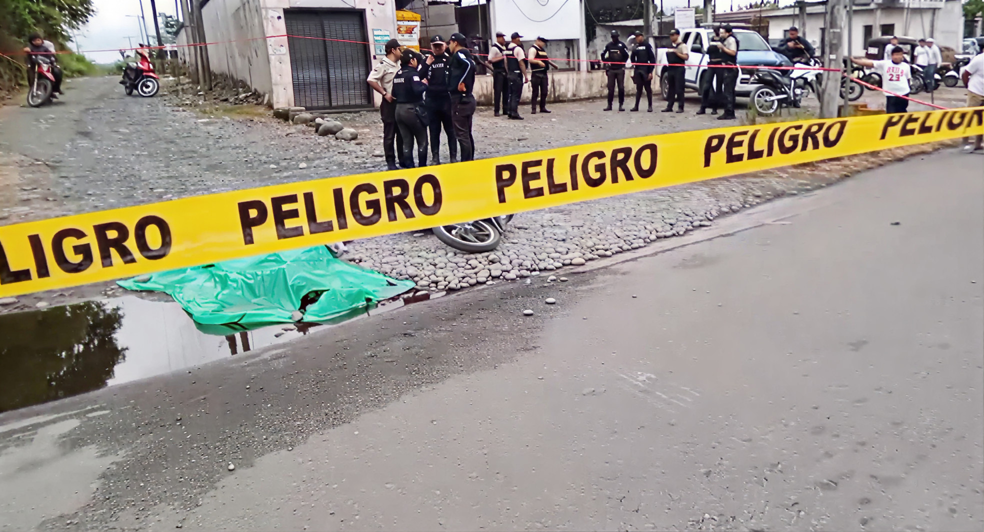 Violencia en La Concordia: un hombre fue asesinado a tiros en plena vía ...