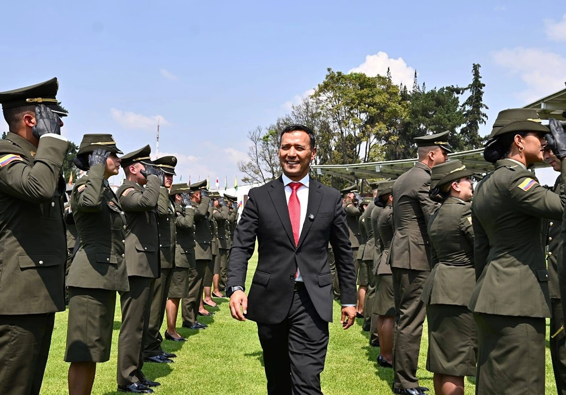 Pedro Sánchez, Ministro de Defensa de Colombia.