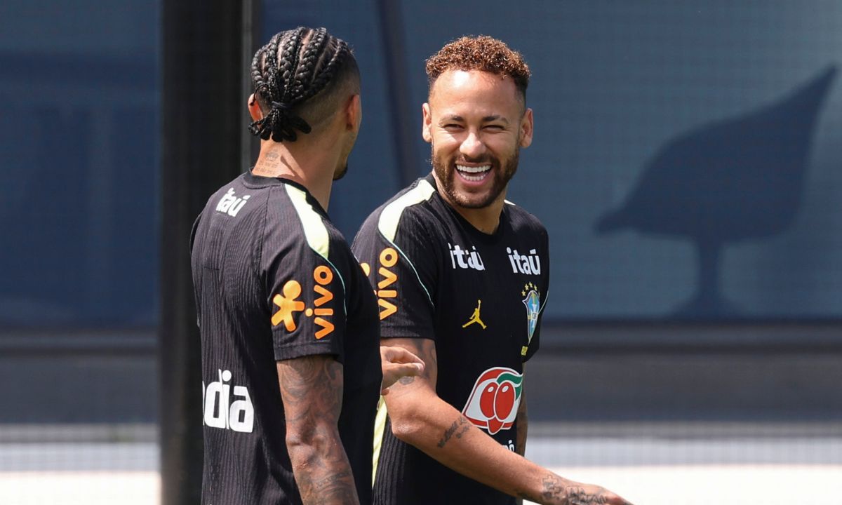 Neymar no viajó con sus compañeros a Filadelfia para el partido de Brasil ante Haití.